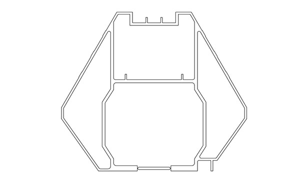 鋁型材定制開模懸浮門鋁型材-工業(yè)鋁型材4