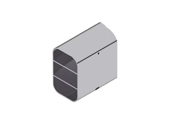 鋁型材定制開(kāi)模汽車吸能盒鋁型材