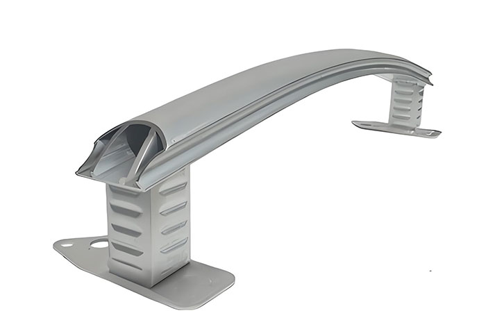 鋁型材定制開(kāi)模汽車(chē)前保險(xiǎn)杠橫梁鋁型材 工業(yè)鋁型材