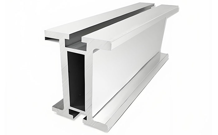 鋁型材定制開模軌道交通型材-1